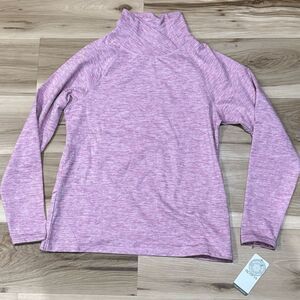 NEW Apana Mauve Fleece Lined Long Sleeve Top Women’s Medium